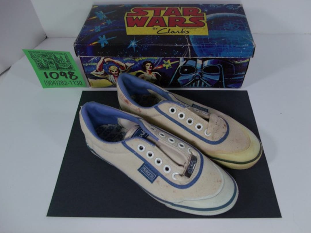 1977 Clark's Starwars Shoes/box/original Bag - Etsy
