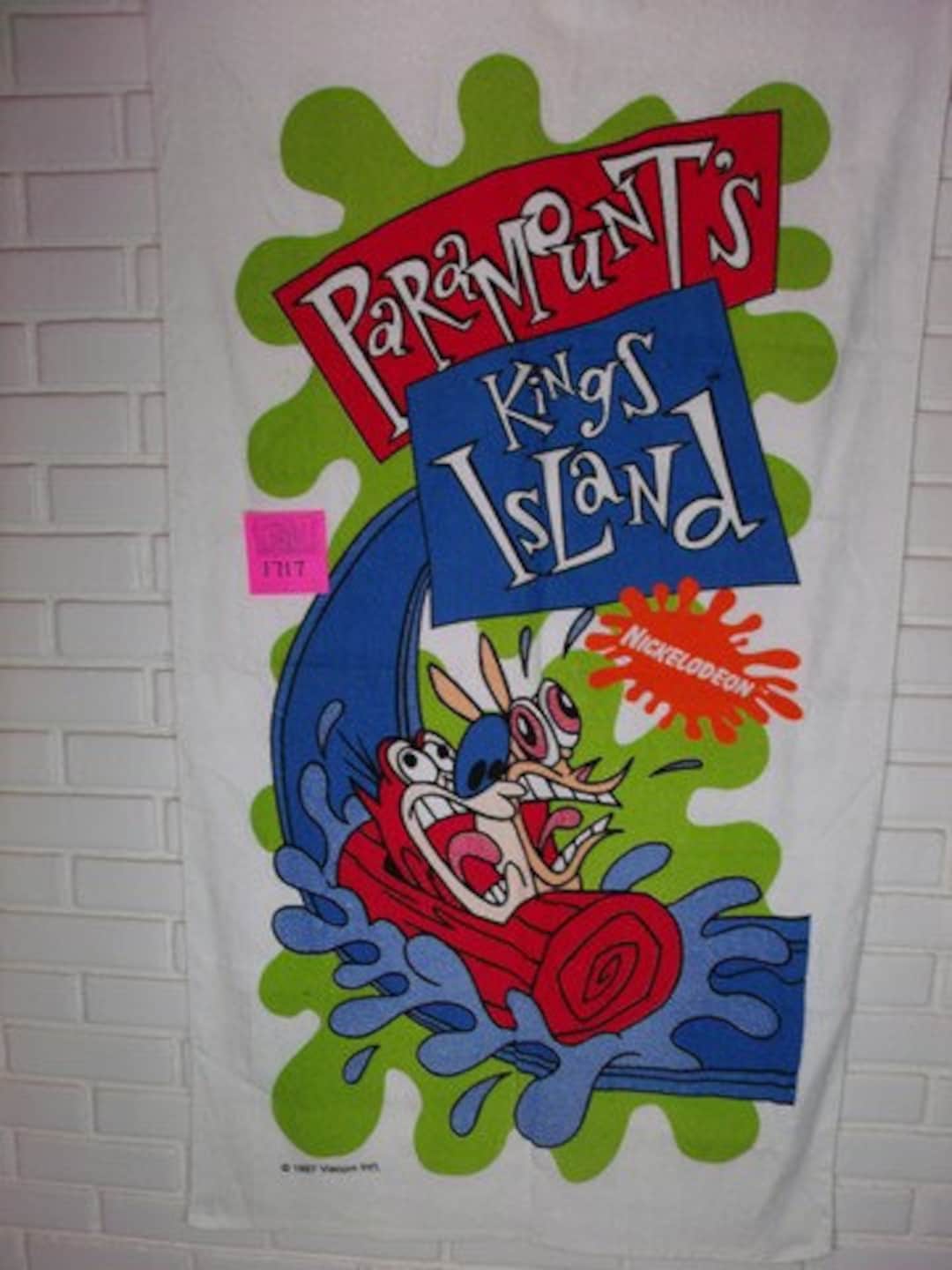 1990's Very Rare Ren and Stimpy/nickelodeon Paramount log Ride Mint