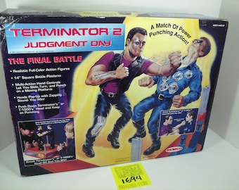1990's Remco" Terminator 2-Judgement Day"-Rock'em/Sock'em Playset-Sealed