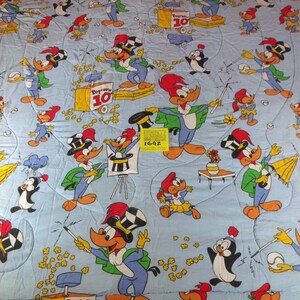 1960's Woody Woodpecker and Friends Comforter image 1