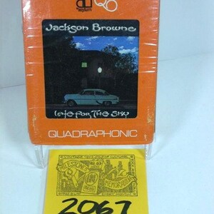 1970's Asylum Records/Jackson Browne-"Late for the Sky"-Quad 8track