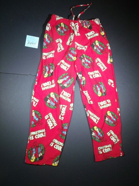 pantalon de pyjama en polaire à carreaux rouge et noir