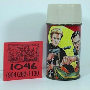 1970's Alladin Man from U.N.C.L.E. Thermos