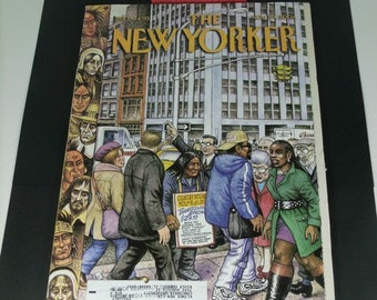 2000's Nov. 29 2004 NewYorker Magazine-Thanksgiving/R.Crumb Cover