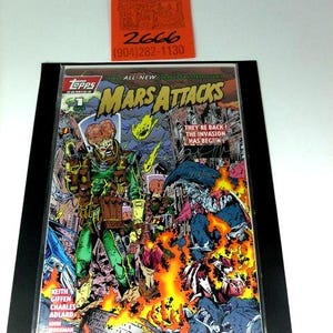 2000's Topps/"Mars Attacks!"Limited Edition Signed Comic