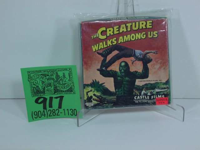 Castle Films The Creature Walks Among Us Super 8 Film Etsy