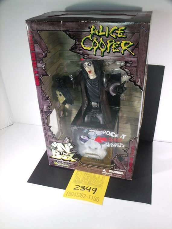 2000 Art Asylum/ Alice Cooper Jack in the Box-mib - Etsy