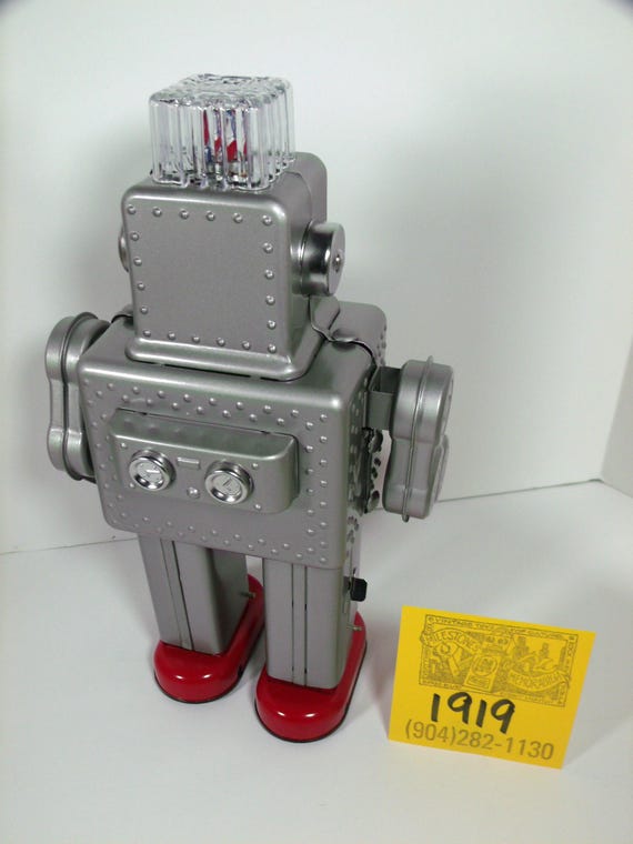 1950's Smoking Spaceman Robot-excellent Reproduction! - Etsy