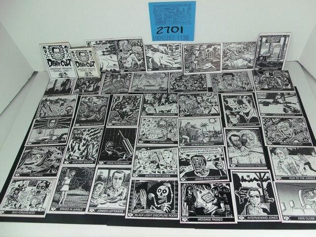 2000's Gary Panter/"Death Cult-Jonestown Massacre" Memorial Card Set