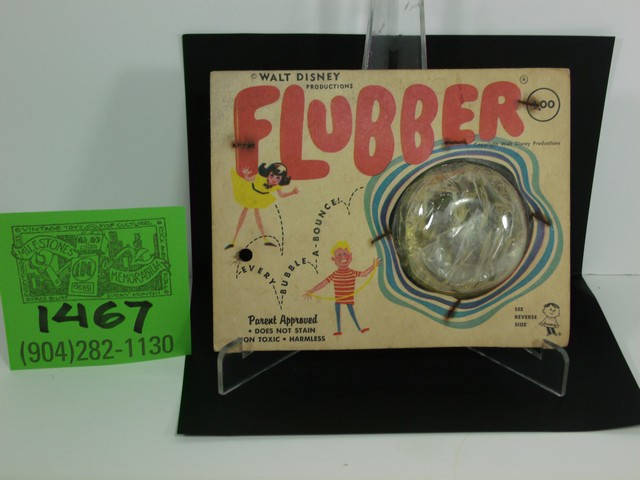 1960 S Hassenfeld Disney Flubber Mint On Original Card Etsy