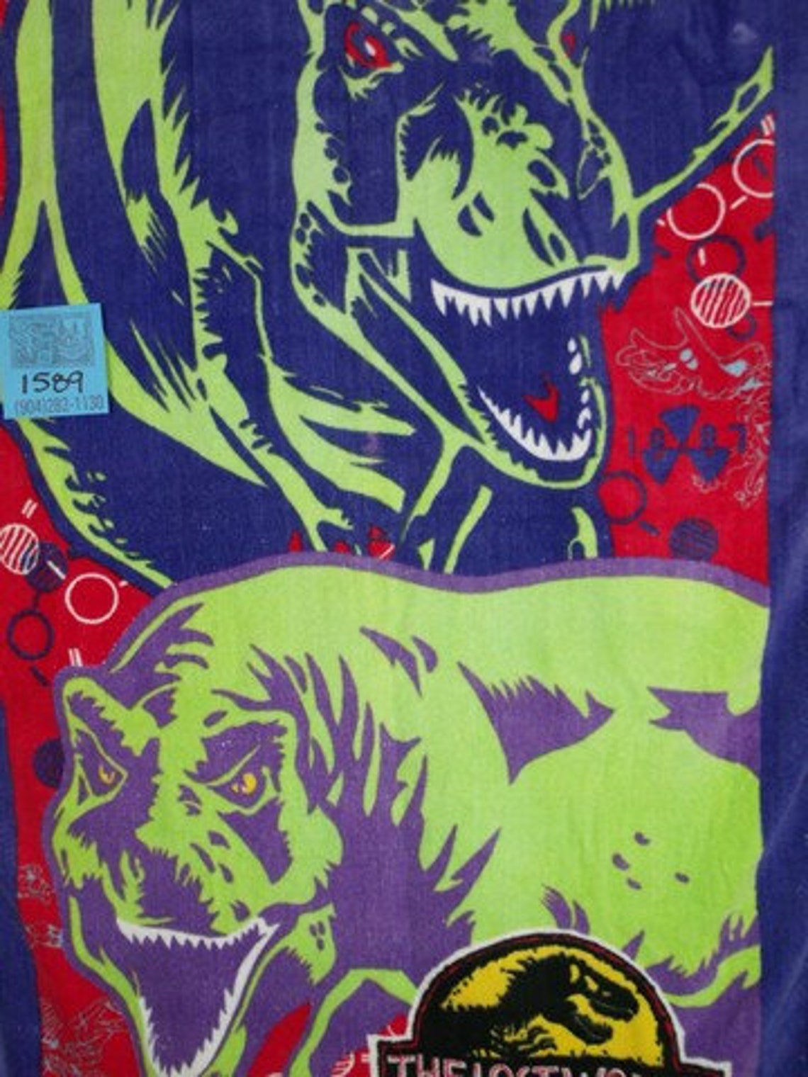 jurassic park beach towel