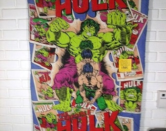 78' incredible HULK 超人ハルク コミック柄 寝袋 78' incredible HULK 超人ハルク コミック柄 寝袋 - アメコミ