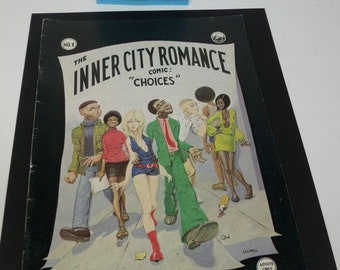 1960's Rip Off Press-"Inner City Romance" Issue #1