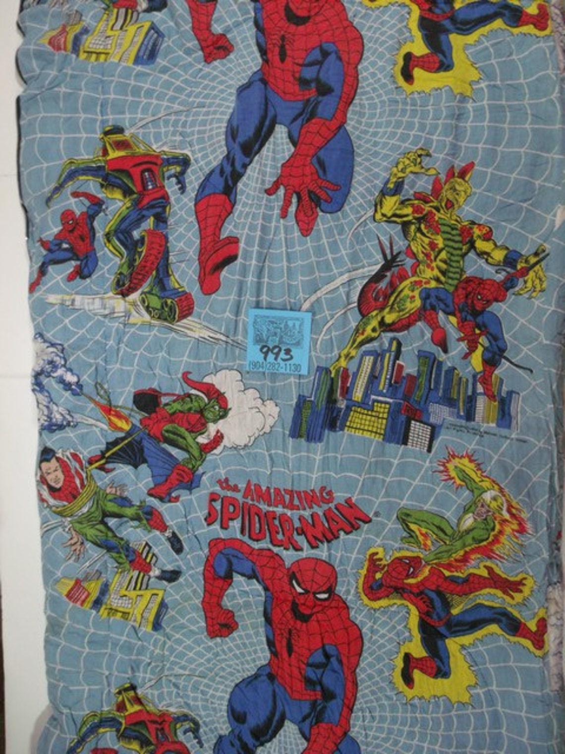 Spiderman Sleeping Bag 1970's | Etsy