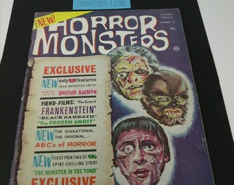 1960's Charlton  Publications/Horror-Monster Magazine- Issue#1