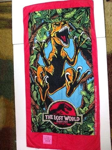 1990's Universal Studios -Jurassic Park/The Lost World Beach towel