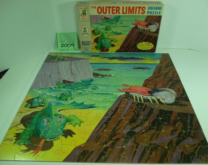 1960's Milton Bradley/gold Keyouter Limits Puzzle W/box Etsy