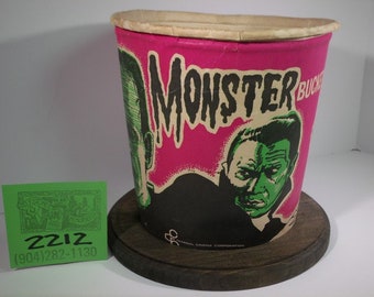 1960's General Cinemas/ Monster Popcorn Bucket