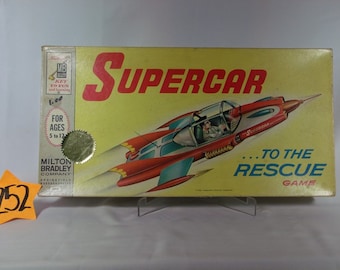 1962 Milton Bradley SuperCar board game