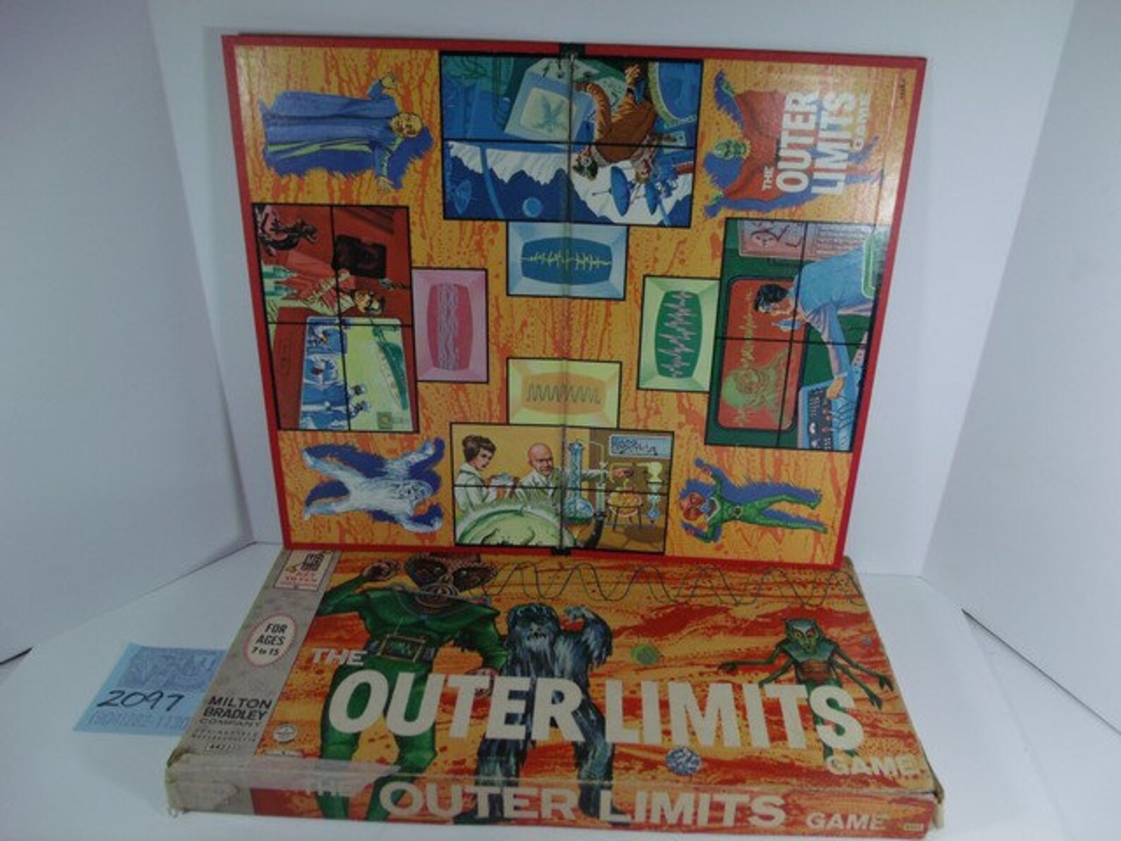1960's Milton Bradley/outer Limits Board Game - Etsy