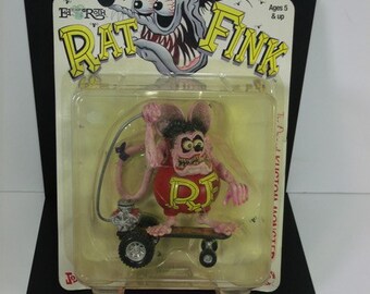 ED ROTH JAPAN IMPORT RAT FINK GREEN CRAZY GIRL ACTION FIGURE