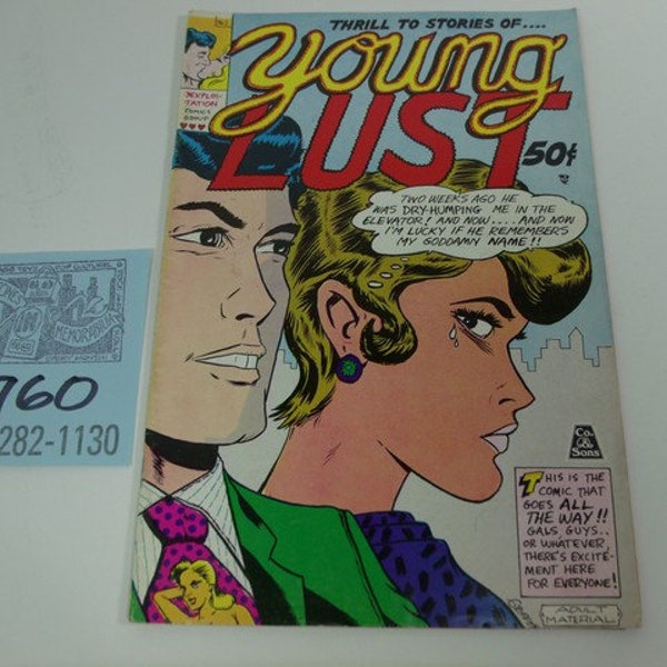 1970's "Young Lust" Underground Comix