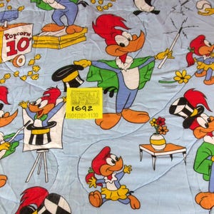 1960's Woody Woodpecker and Friends Comforter image 3