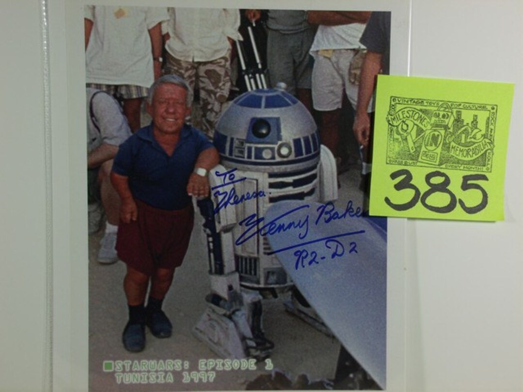 ヴィンテージ R2-D2 ケニーベーカー サイン入り（Star Wars R2D2