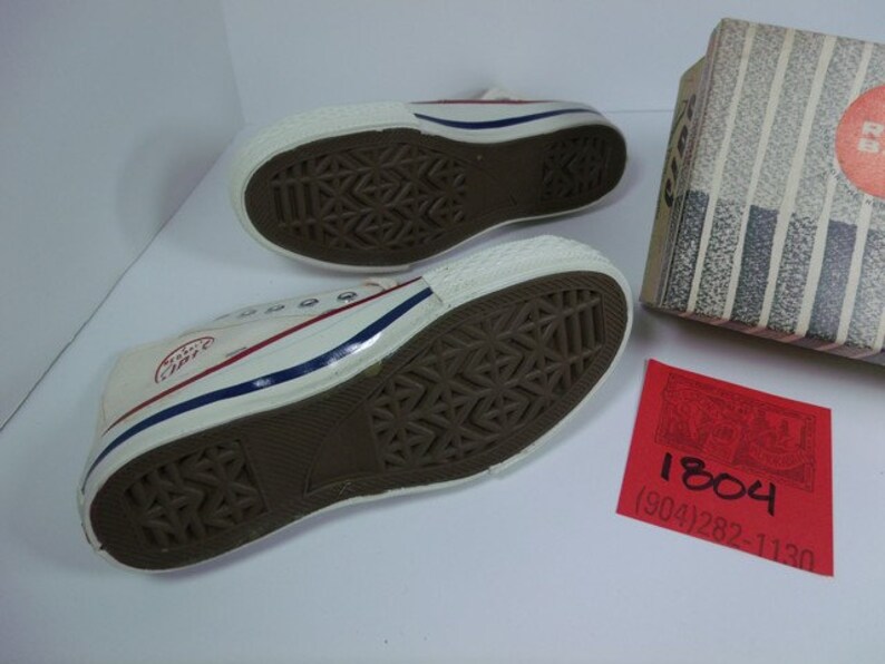 1960's Red Ball Jets/unworn Hightop Tennis Shoes Etsy