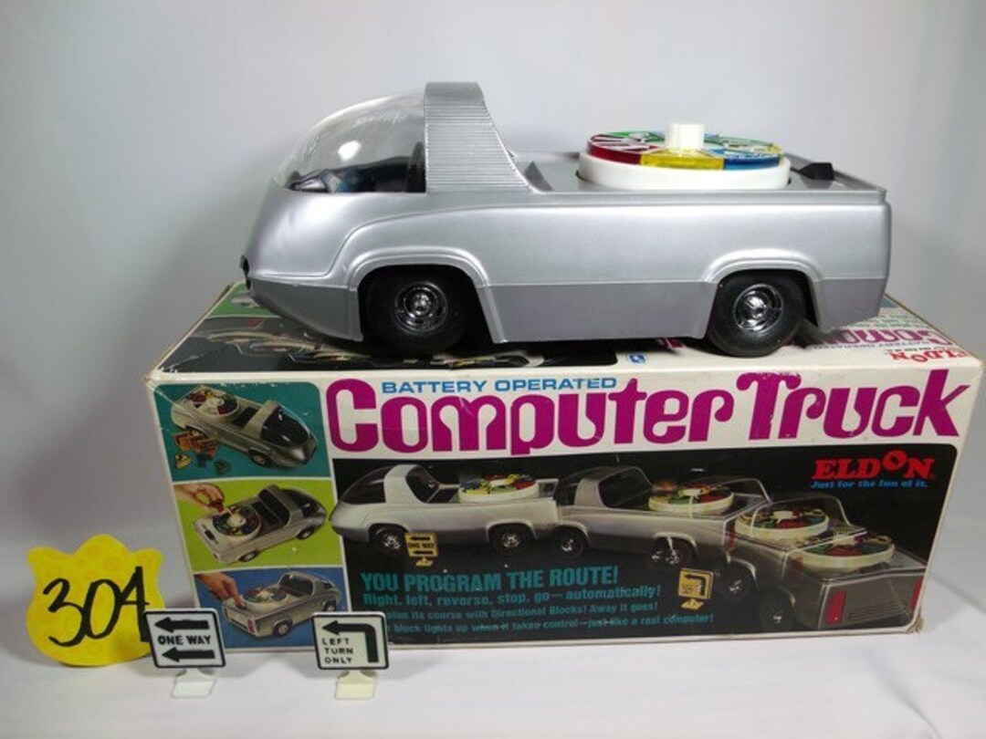 1970 Eldon Computer Truck W/box Etsy