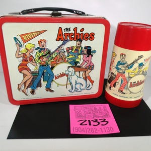 1969 Alladin-The Archies-Metal Lunchbox and Thermos