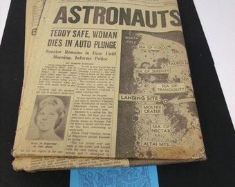1963 Chicago Tribune-Final Edition-"Apollo Moon Landing''Newspaper
