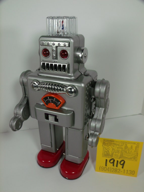 1950's Smoking Spaceman Robot-excellent Reproduction! - Etsy 1950's Smoking Spaceman Robot-excellent Reproduction! - Etsy