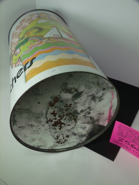1970's Very Rare 7UP/ Peter Max Style Psychedelic Trash Can 1970's Very Rare 7UP/ Peter Max Style Psychedelic Trash Can