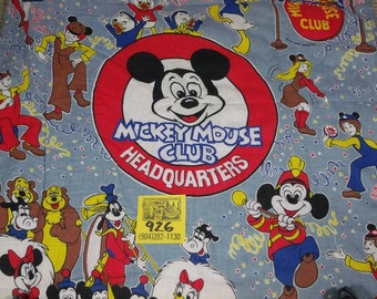 Vintage 1950's Mickey Mouse Club Sleeping bag