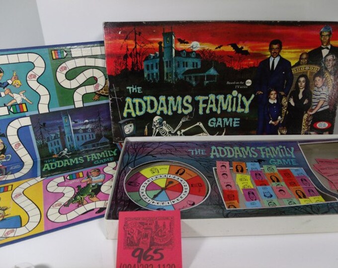 Ideal Addams Family Board Game - Etsy