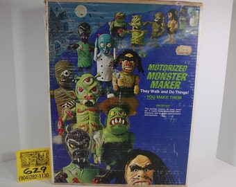 1970's Topper Toys Motorized Monster Maker -Ogre