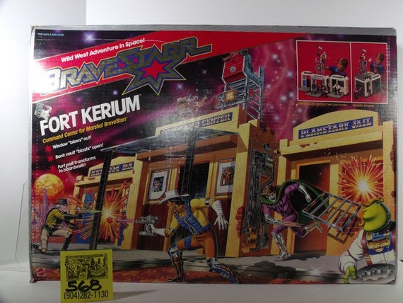 1986 Mattel Bravestarr Fort Kerium Playset -  Canada