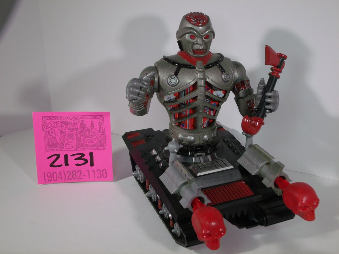 Figurine Revell Power Lords Warbot – 1984 – Incomplète – Fabriquée à Macao – Rare