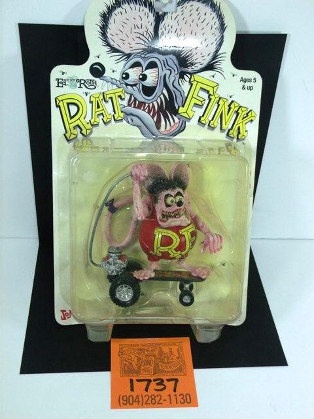 Ed Roth フィギュア RAT FINK Kustom Monster Figure Japan Exclusive Ed Roth Gray