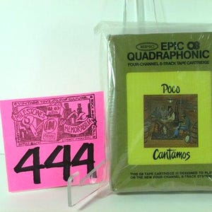 1970's Epic records Q8 Quad 8track-Poco "Cantamos" -mint unused