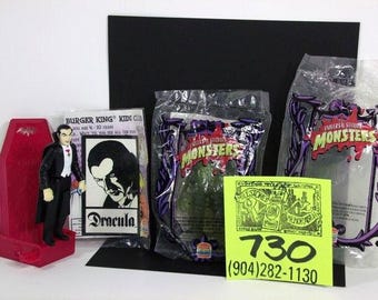 1980's Burger King / Universal Monsters Dracula and Creature