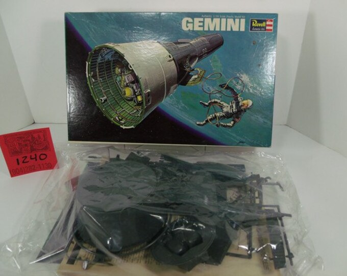 1964 Revell Gemini Space Capsule Model Kit sealed Etsy