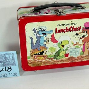 1960's Alladin "Cartoon Zoo"Lunchbox