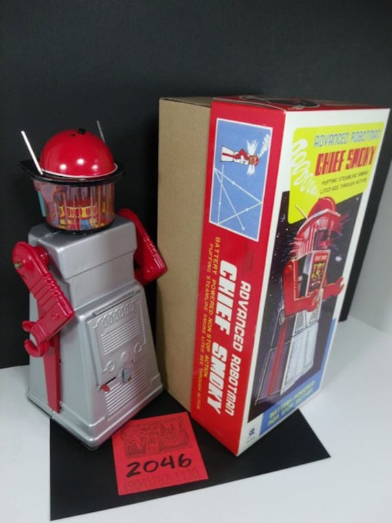 1990's Advanced Robotman/chief Smoky Robot - Etsy