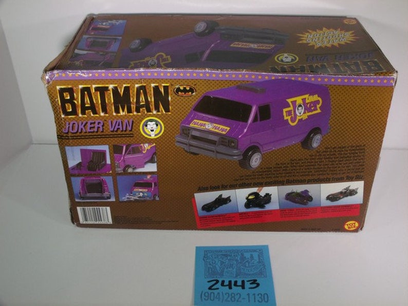 1990's Toy Biz/ Batmanjoker Van Mint in Box Etsy