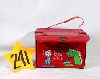 1960&#39;s Beanie and Cecil Vinyl Carrypurse