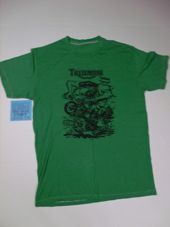 1970's Triumph/"Mr. Gasser"T-shirt: "Unholy Terro… - image 1