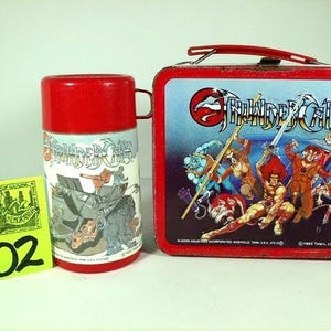 1985 Alladin/Telepix Thundercats Lunchbox and Thermos