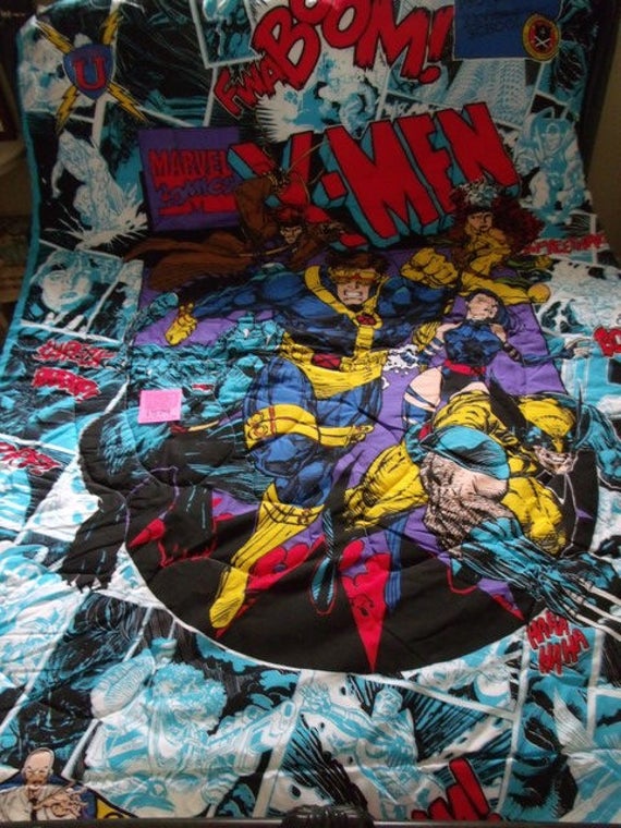 1980 S Marvel Jim Lee X Men Comforter Etsy